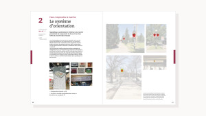 Extrait du rapport présentant une opportunité de projet pour améliorer le repérage et l'orientation dans les marchés