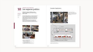 Extrait du rapport présentant une opportunité d'aménagement des espaces dans les marchés